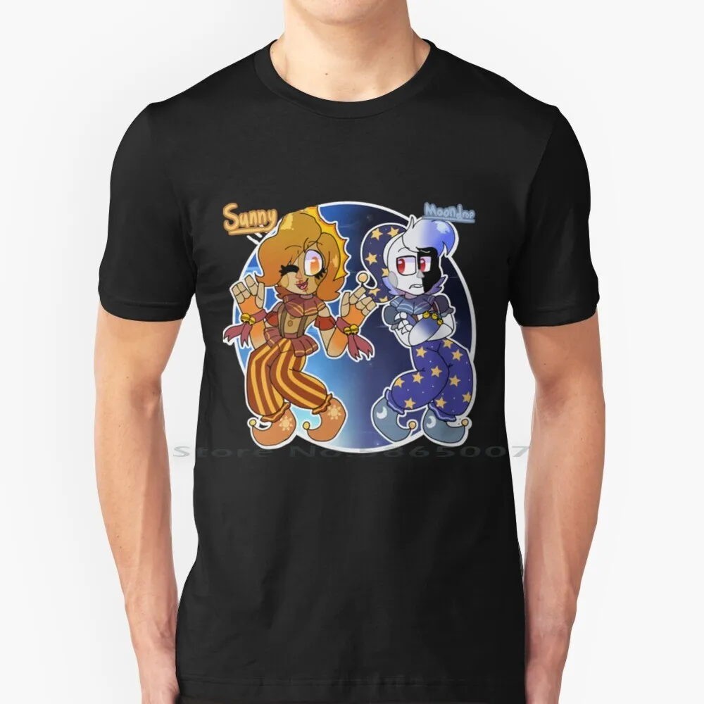 Maglietta Sundrop 100% Cotone Sundrop Fnaf Five Nights At Sunrise Security Blender Fnaf Fnaf Security Brake Sundrop Moondrop