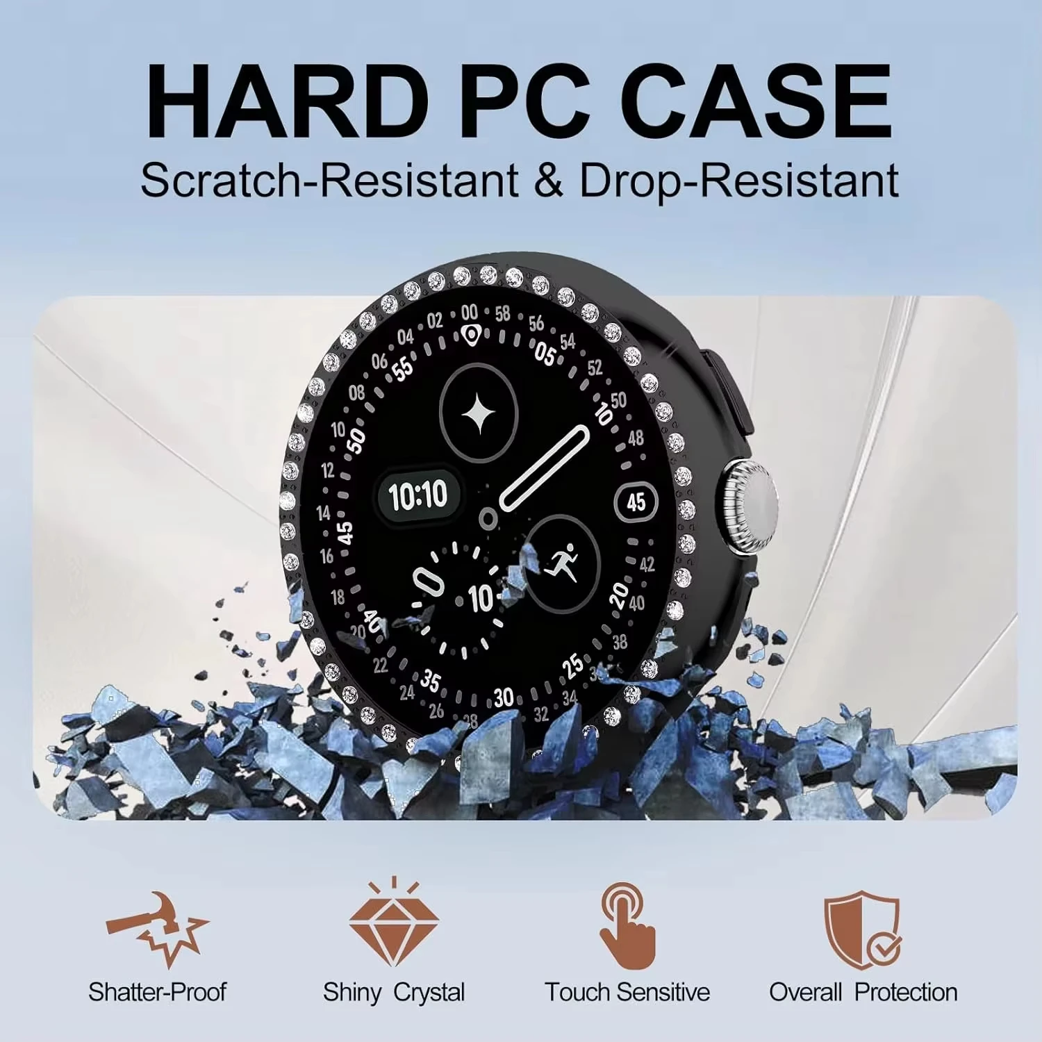 Exquisite Diamond Case with Screen Protector