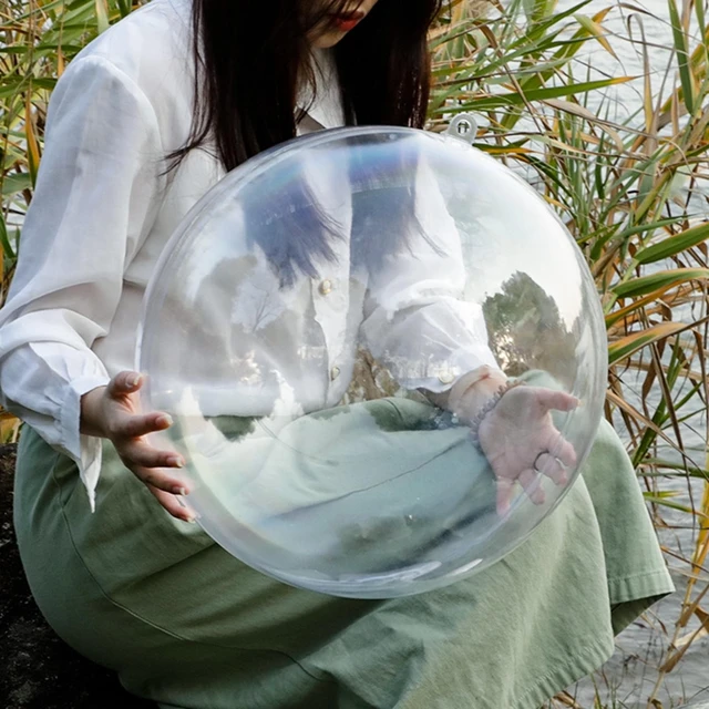 Átlátszó Bobo Léggömbök Karácsonyi Esküvői Születésnapi Party Buborék Léggömb Dekorációk Tiszta Földgömbök Hélium