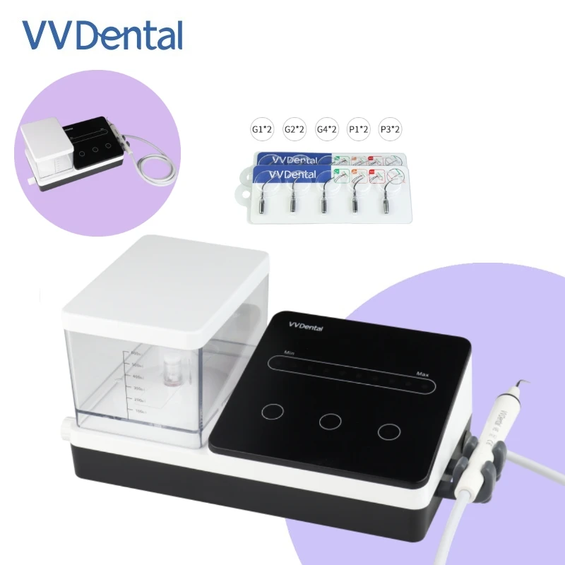 VV Dental Ultraschall-Zahnsteinentferner VET-W7 3-in-1-Funktion mit 600ml Wassertank zur Zahnreinigung und Entfernung von Zahnstein