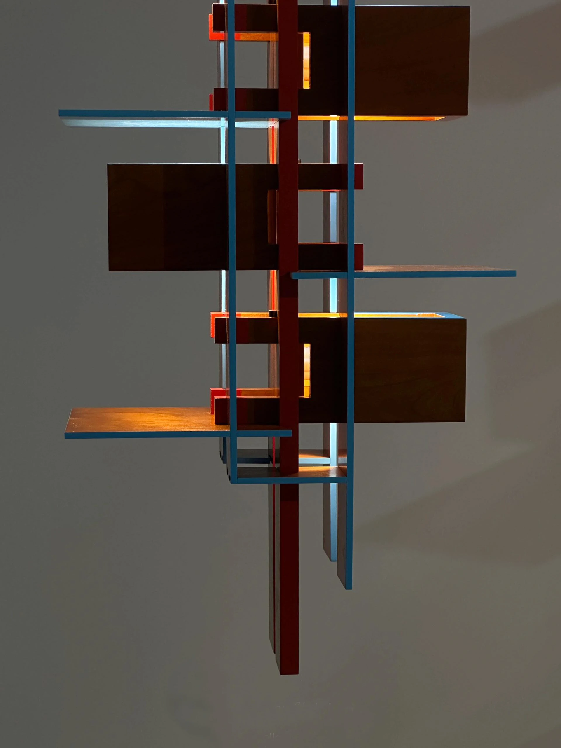 Description Picture 6 of itemJapanese Solid Wood Pendant Light Frank Lloyd Wright Taliesin Ceiling Lamp for Villa Living Room Dining Room Art Chandelier