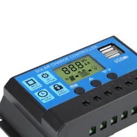 Contrôleur Solaire Efficace, Chargeur de Batterie, Écran LCD, USB, 5V, 12V, 24V, 60A, 50A, 40A, 30A, 10A, Sotchi PWM 5