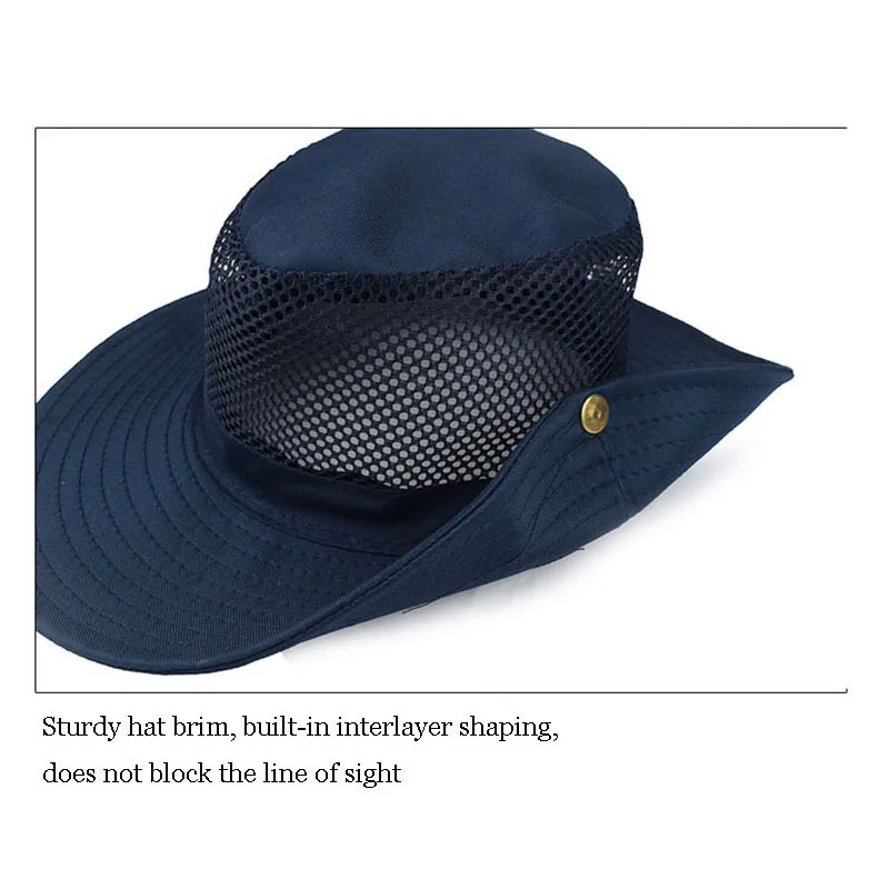 Cappello da Pescatore Impermeabile, Pieghevole, con Cappello da Pescatore Impermeabile, Pieghevole, con