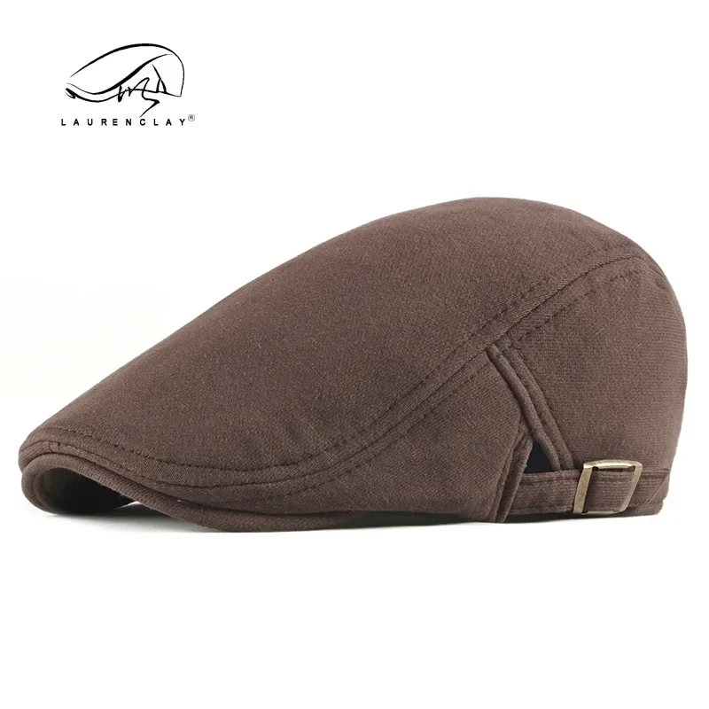 10 Colors Newsboy Hats for Men Classic Vintage Tweed Wool Blend Flat Cap Ivy Cabbie Driving Hat