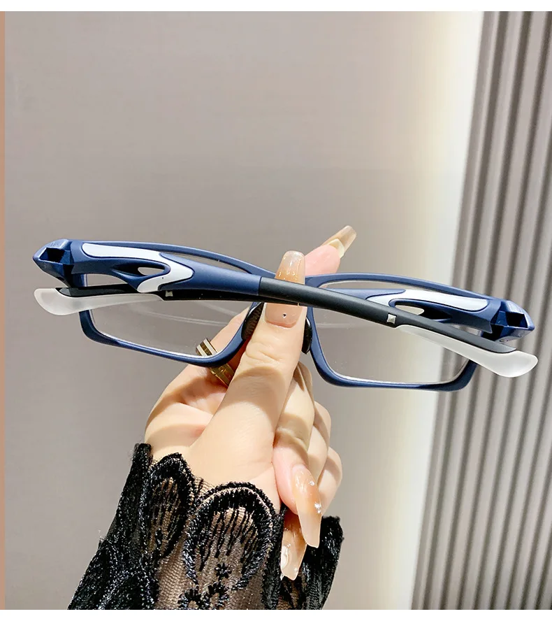 Tr90 Sport Style Photochrome Anti-Blaulicht Outdoor-Sport Anti-Ablenkungs-Myopiebrille 81278 – Detail 15