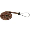 240CM Real Leather Horse Whip Bull Whip, Genuine Leather Bull Whip Cowhide Horse Riding Whip 6