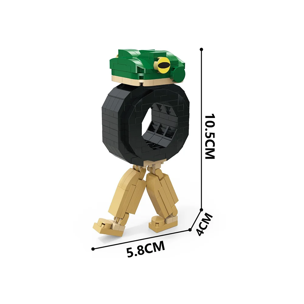 Cultural Character Building Blocks Set - Kids Birthday Gift