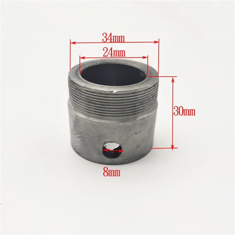 Freilauf-Adapter, Innendurchmesser 13/16/20/21/22/23/24/25/26/27/39/31 mm, für Dreirad, keine Zähne, Schwungrad-Anschluss, 34 mm Gewinde – Detail 10