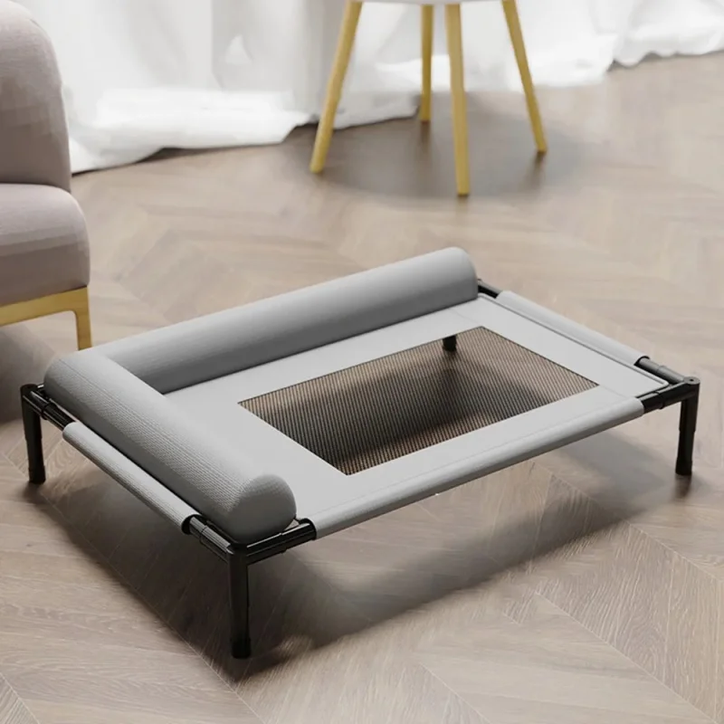 Pet Furniture Mesh Elevated Dog Beds Breathable Removable Raised Dog Bed with Pillow Outside Dog Bed Cat Patio Sunbathing 1 Pet Furniture Mesh Elevated Dog Beds Breathable Removable Raised Dog Bed with Pillow Outside Dog Bed Cat Patio Sunbathing 1