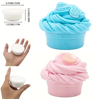 2.03oz Cookies Fluffy Butter Diy Super Soft False Cake Non-Sticky Slime Charms Supplies Plasticine Modelling Birthday Gift Toys 2