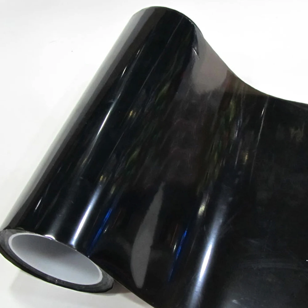 30X100CM Smoke Dark Black Car Headlight Film Tint Taillight Fog Light Vinyl Film For Headlights Rear Lamp Tinting Accessories
