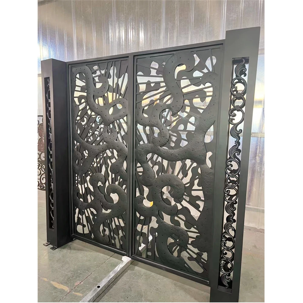 Wrought Iron Garden Gate House Grill Sliding Single Main Door Grill Gate Design Driveway Gate