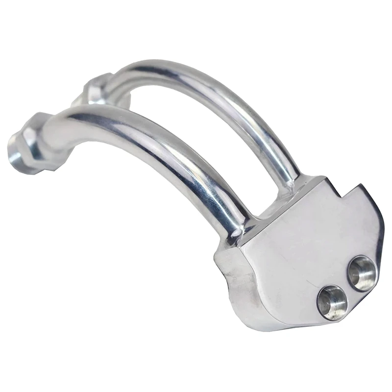 

Компрессорный изогнутый коллектор A-Team Performance A/C для Sanden SD7B10 7176 SD7 Style Silver