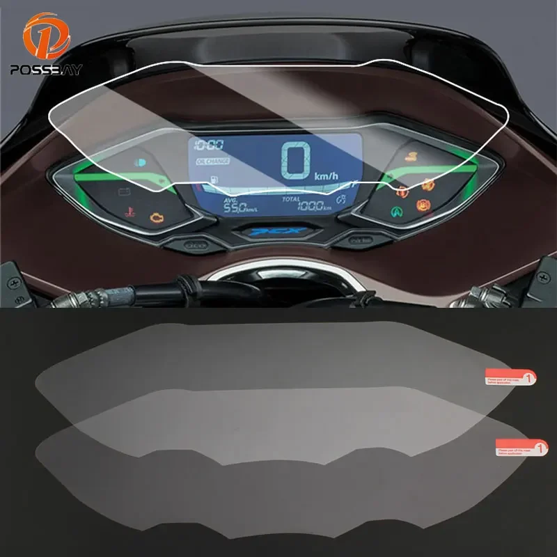 

ТПУ аксессуары для экрана приборной панели Мотоцикла защитная крышка кластер Защита от царапин Наклейка для Honda PCX160 2021-23
