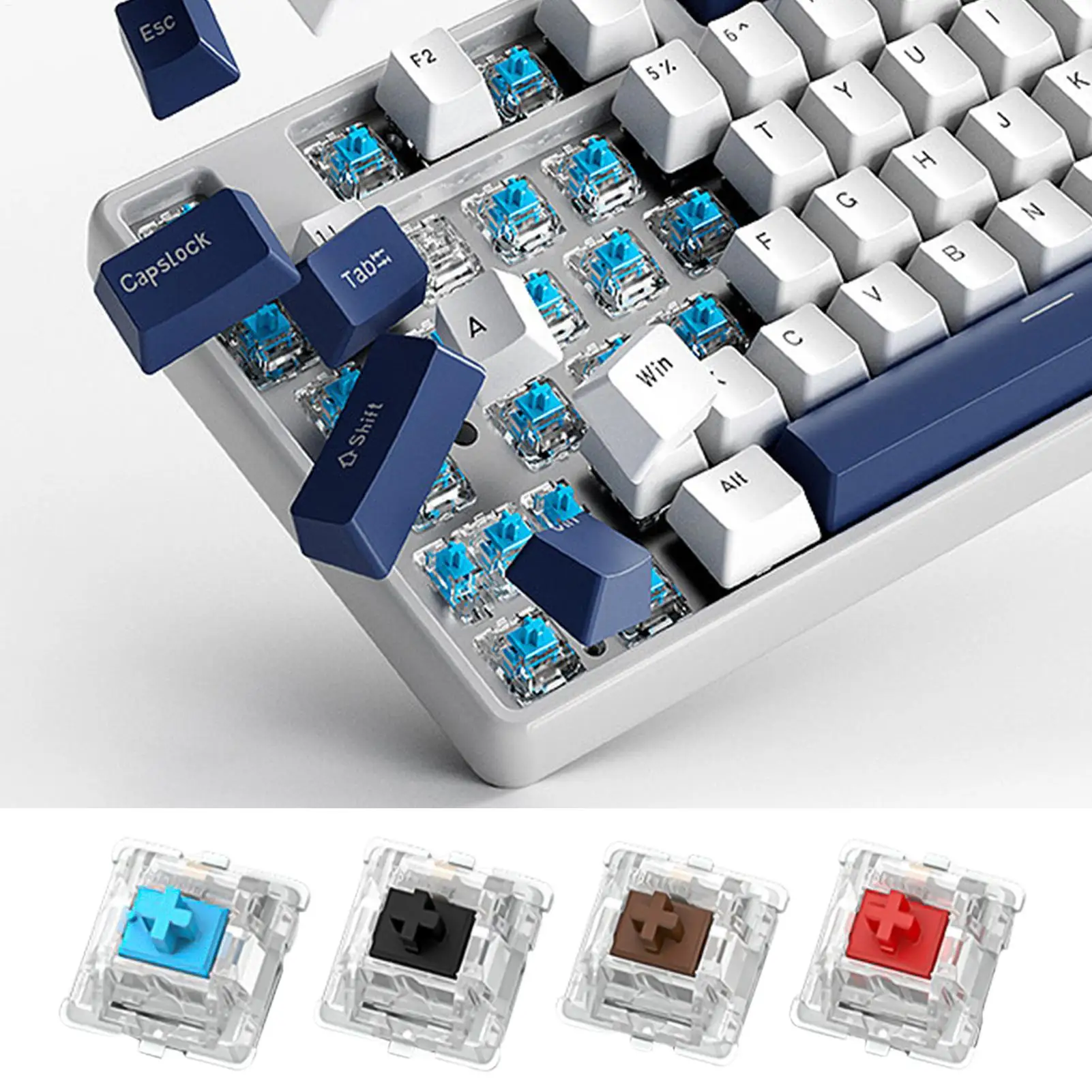 30Pcs Mechanical Switches Axis Mechanical Keyboard Axis Keyboard Axis Shaft thumbnail 9