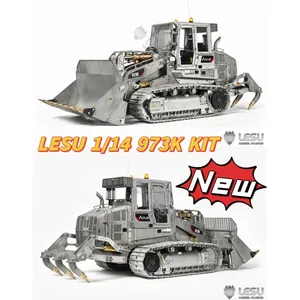 Pre-order LESU C973K KIT Loader 1/14 RC Hydraulic Metal Heavy Machine Vehicles Toys Radio Control Cars Model Brushless Motor ESC