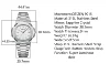 ROKATIE 2024 Luxury 9015 Japanese Movement Stainless Steel Watch 38mm Case Luminous Feature Day 50m Waterproof New Release 6