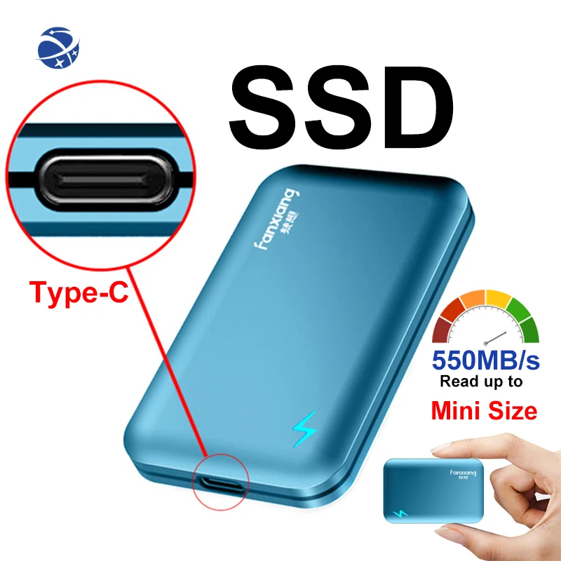 Yyhc 256Gb 512Gb 1Tb 2 Tb 2 Tb 4Tb Usb 3.1 Disco Duro Externo Portatil Disque Dur Externe Ssd Esterno Disco Rigido A Stato Solido
