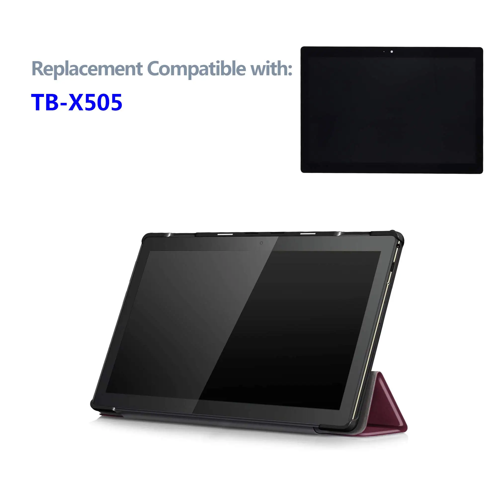 10.1&rdquo; For Lenovo Tab M10 HD TB-X505 X505F TB-X505L X505 LCD Display Touch Screen Digitizer Assembly Replacement for TB-X505 LCD