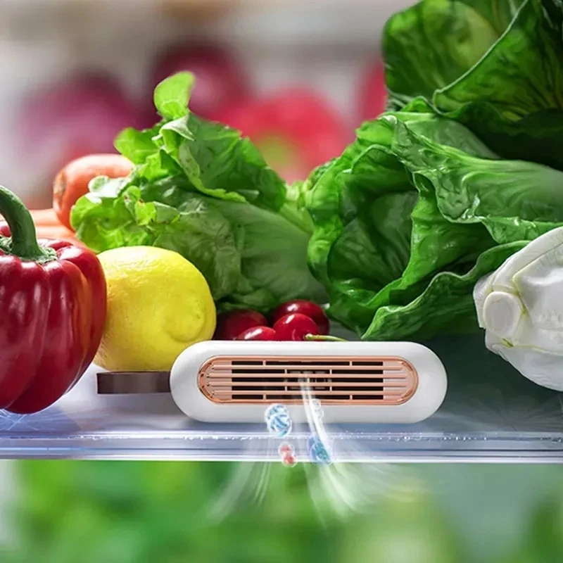 

Xiaomi Refrigerator Ozone Sterilizer Generator Air Purifier Household Kitchen USB Rechargeable Keep Fresh Fridge Deodorant