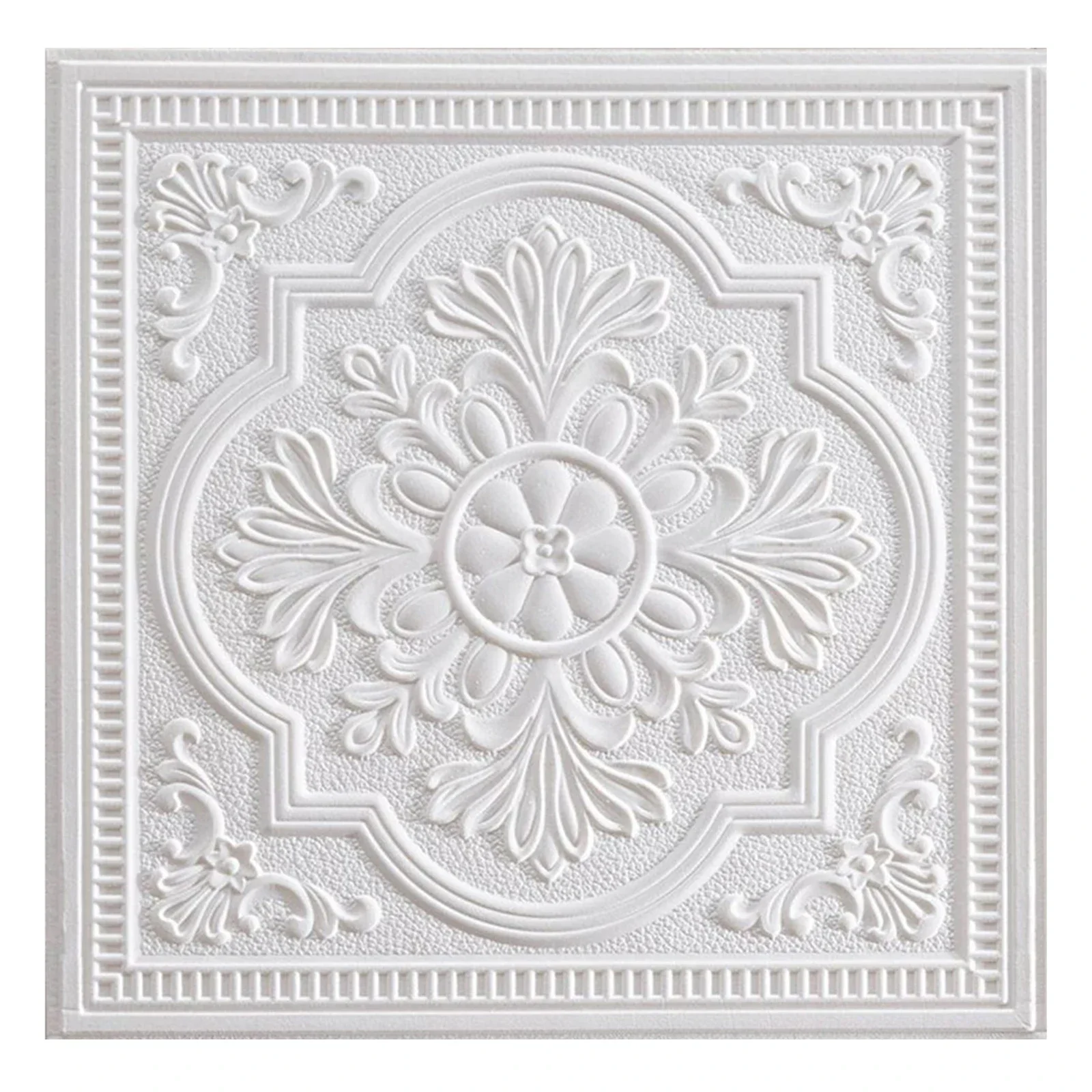 1pc 3D Tile Brick Wall Sticker Self-adhesive Foam Panel Waterproof Stickers Bedroom Ceiling Wall Stickers Home Decoration