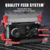 For 140Amp MIG Welder Flux Core Welder/Stick/Lift TIG 3 in 1 Welding Machine, Welder Machine 110V With Synergy IGBT Inverter 5