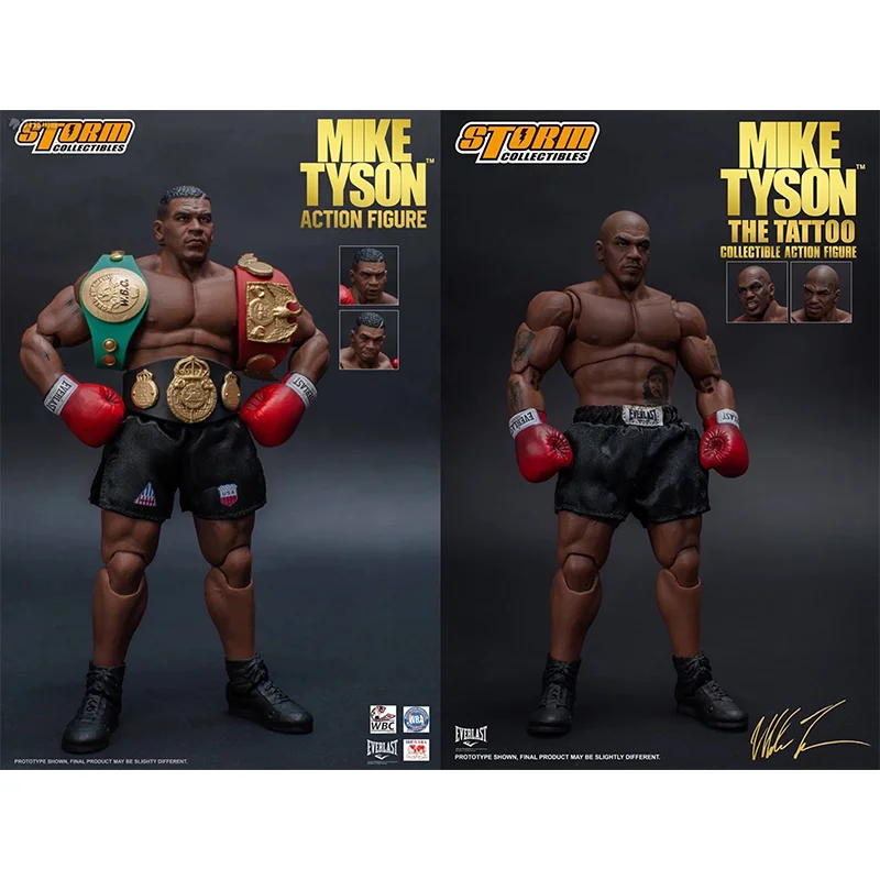 100% Original Storm Toys 1/12 Mike Tyson-Il Round Finale In Stock Anime Action Collection Figure Model Toys