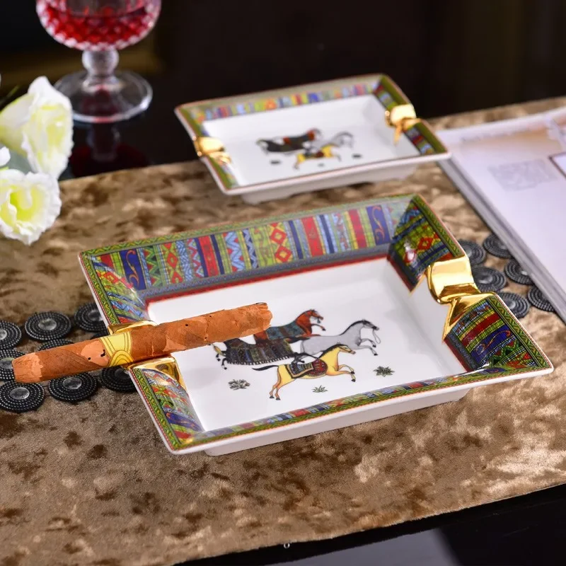 

European Luxury Cigar Ashtray Cigar Smoking Accessories