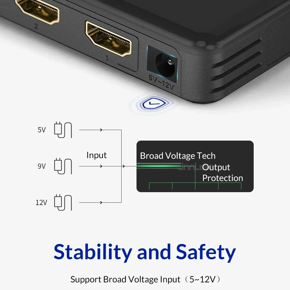 HDMI Switch 1X4 UHD 4K 30Hz FHD1080P 60Hz for Smart TV Projector