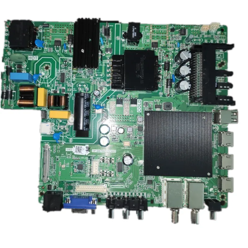 ¡Envío gratis! TP.SK706S.PC822 placa base de TV 3 en 1, 4K, red Android ...