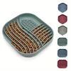 Pet Supplies Slow Food Cushion Cat Anti-Knockover Food Bowl Puppy Anti-choking Silicone Food Plate Cat Basin Meal Cushion