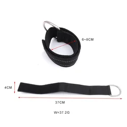 Underwater Sports Scuba Diving Safety Lanyard with D - Ring (Black)