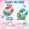 2.4G RC Unicorn Car Light Music Toy Cartoon Unicorn Christmas Gifts Remote Control Rainbow Vehicle Children Present AC231 6