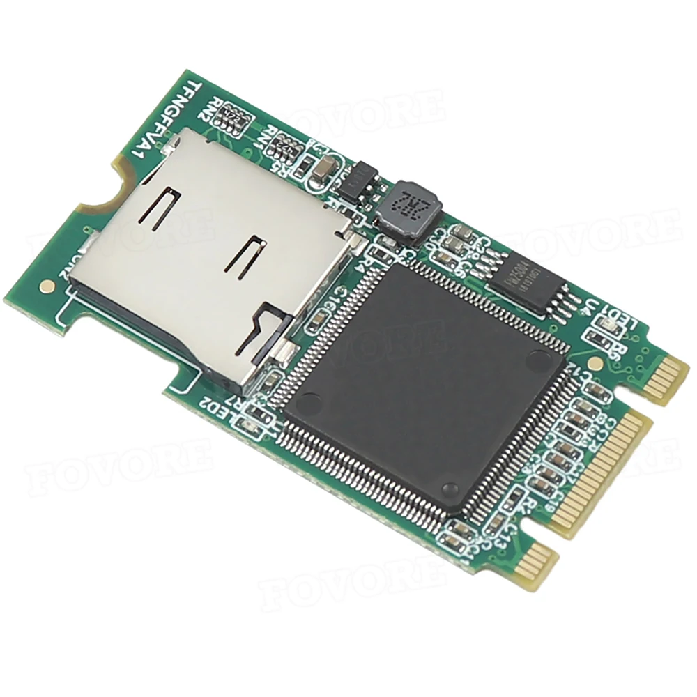 M2 Micro SD Adapter M.2 B Key Micro SD SDHC SDXC TF Card Reader for Desktop Laptop M.2 NGFF SSD Support 128GB
