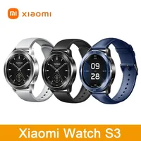 Xiaomi Watch S3 1.43"large AMOLED display Supports 150+sports modes Supports Bluetooth  phone call World Premiere Global Version 1