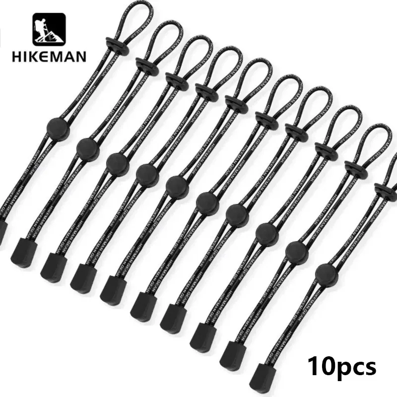 10pcs Outdoor Hiking Backpack Elastic Cord Fixing Buckle - Camping Gear ...