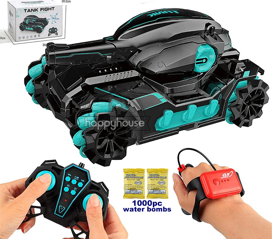 Remote Control Tank for Children Water Bomb Tank Toy Electric Gesture Remote Control Car RC Tank multiplayer RC Car for Boy Kids wall climbing car RC Cars