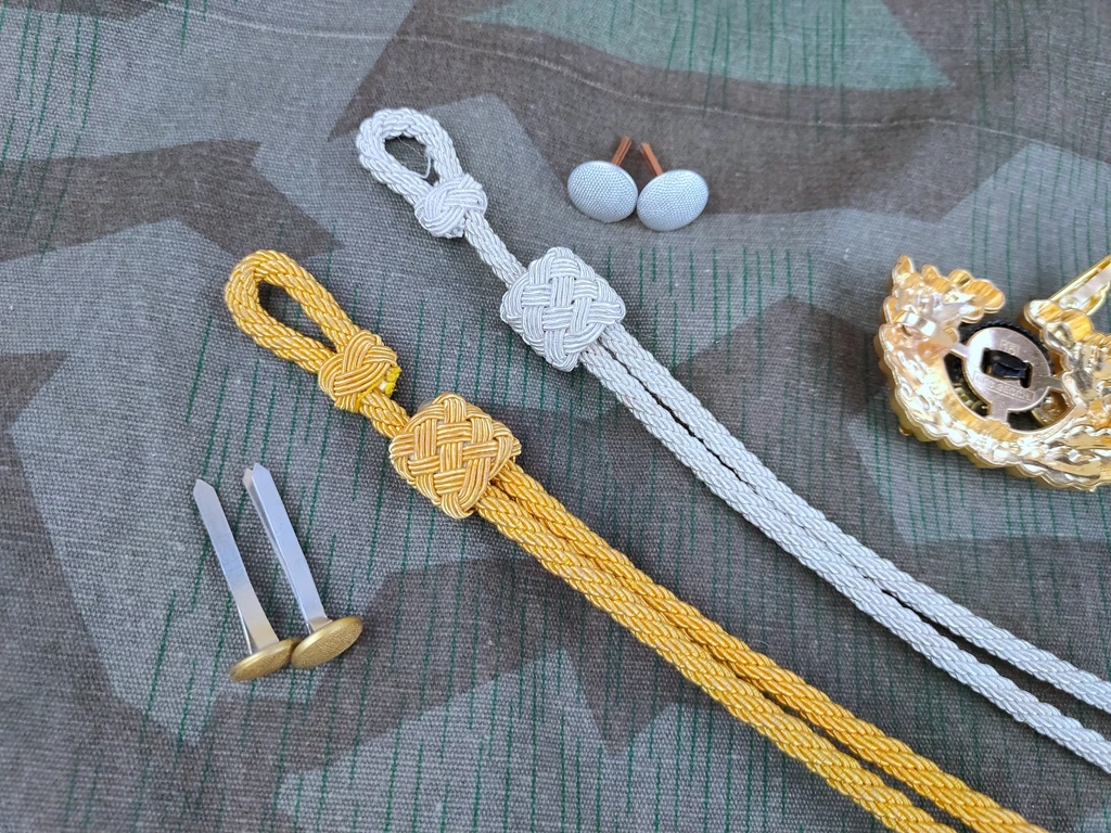 German Officer Cap Set Military Souvenirs WW2 Army Panzer Officer Visor Cap Wreath Cockade Metal Wire Chin Cord Strap