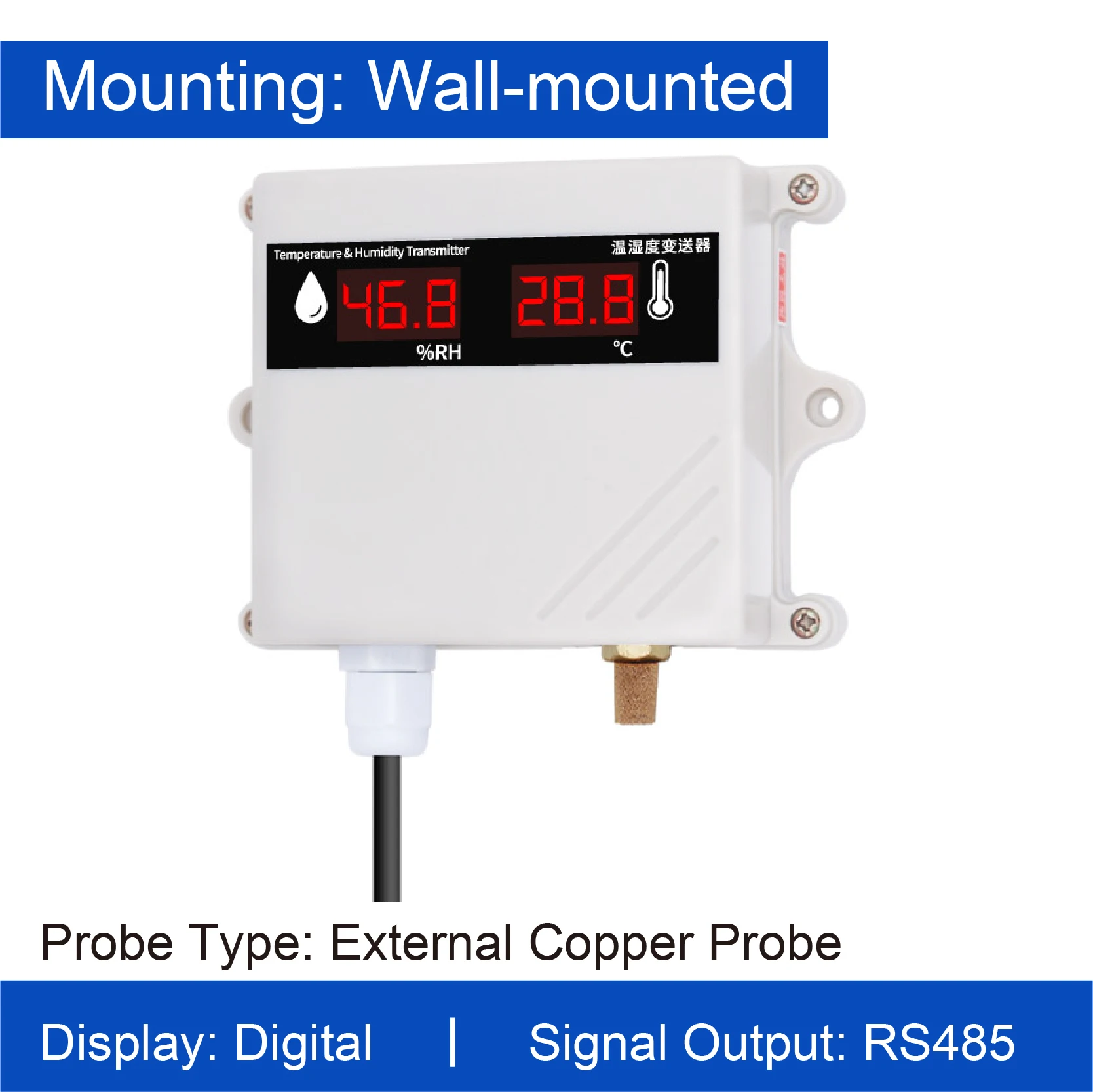 Copper-RS485-LED