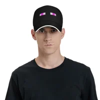 New Arrival Baseball Caps Enderman Eyes Wear For Unisex Trucker Hat Vintage 2025 Chicken Jockey  Snapback Cap Gift 2