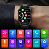 LIGE New 1.85 inch 3D Dynamic Screen Smart Watch Men Bluetooth Call AI Voice Bracelet Waterproof Sport Health Monitor Smartwatch 2