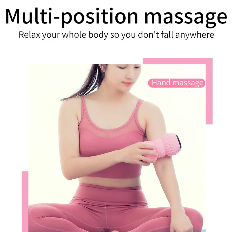 Description Picture 5 of itemYoga Balls Electric Fascia Ball Vibration Leg Muscle Relaxer Shoulder Neck Waist Muscle Massage Yoga Ball Fitness Massage Tool