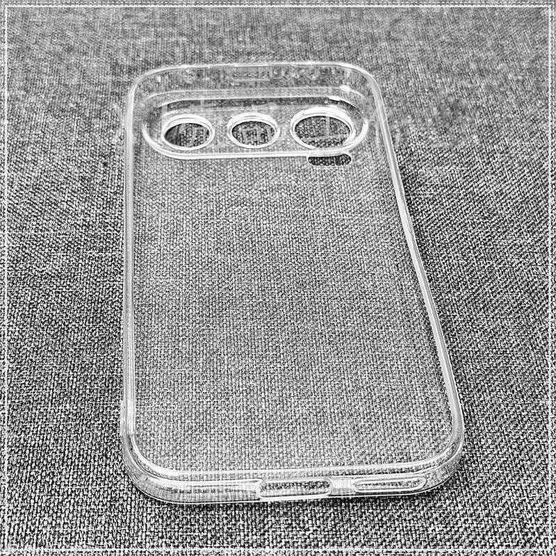 Premium Crystal Clear Rugged Shockproof Protective Phone Case, Transparent Cover