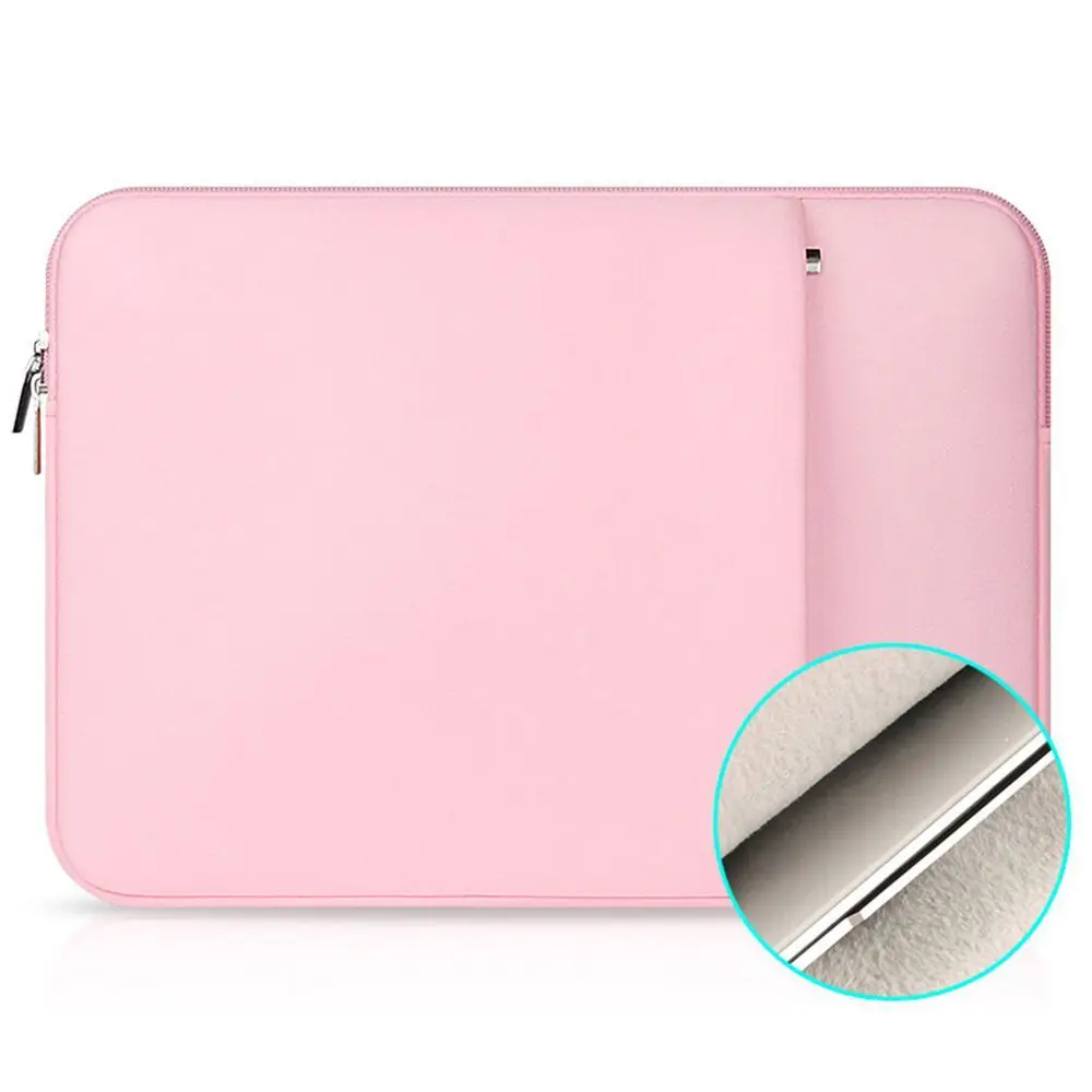Soft Laptop Sleeve Case Cover – Fits 11, 13, and 15 Inch Notebooks