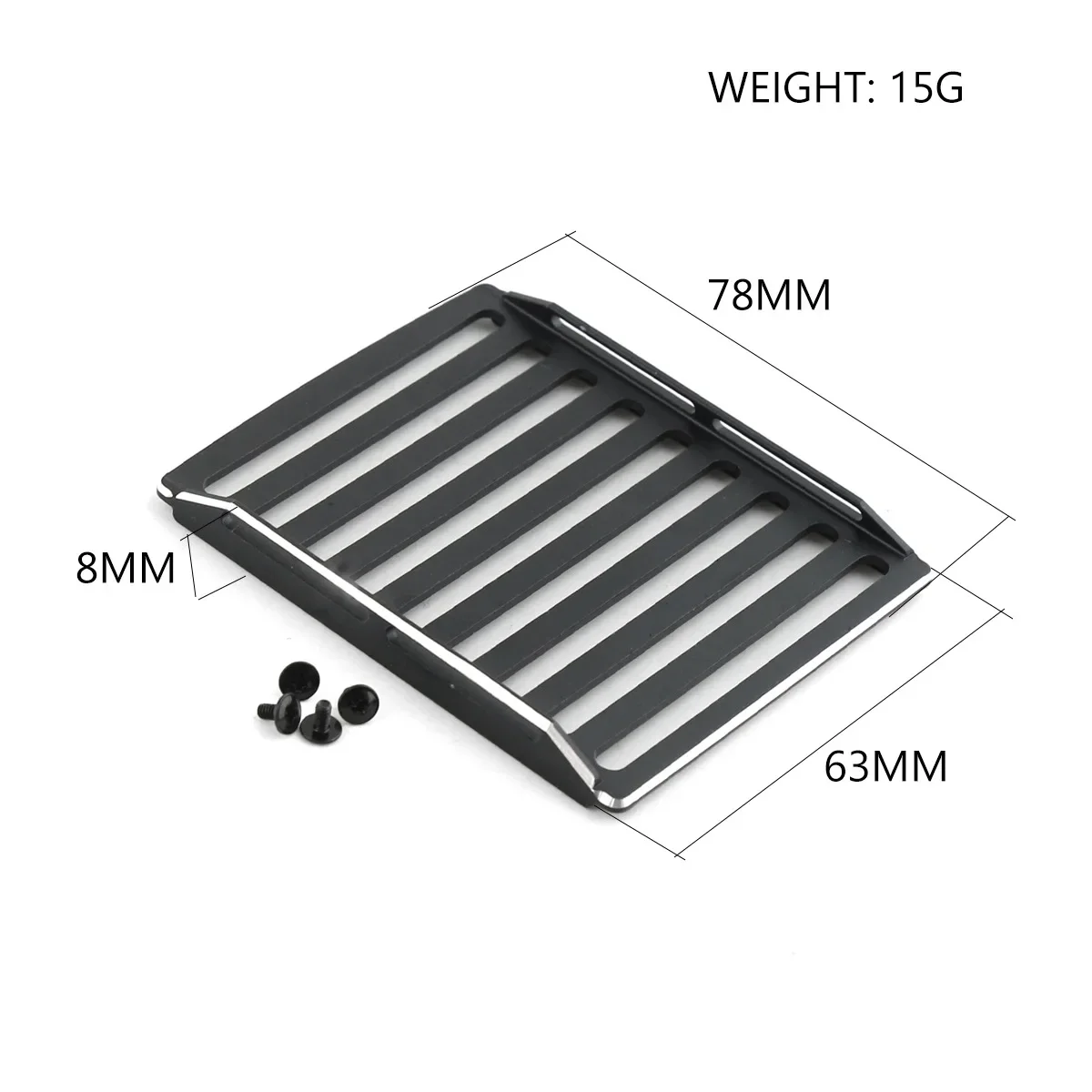 

AXIAL SCX24 1/24, модифицированный аксессуар для багажника Jeep Wrangler Shell Soft Shell