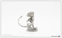 Die-cast resin Studio KD EX10 Halloween resin white model 2