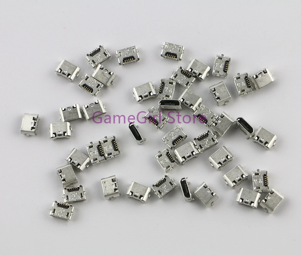【COOL】 10pcs Short Pin Long Pin Power Connector Charger Socket Charging Port For 4 PS4 Replacement.