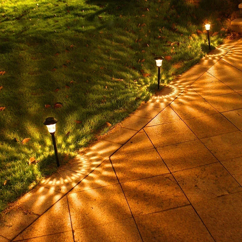 Solar Outdoor Lights Outdoor Garden Lamps Powered Waterproof Landscape Path for Yard Backyard Lawn Patio Decorative LED Lighting
