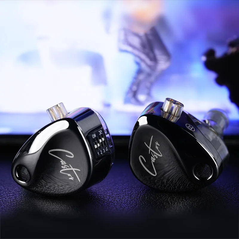 NEW KZ Castor In Ear HiFi Earphone 2DD Dynamic High-end