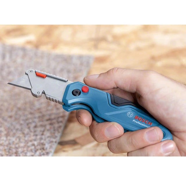 Bosch Professional Universal Carpet Knife with Blade Compartment in Handle  Includes 3 Trapezoidal Blades 1600A01VA1 - AliExpress